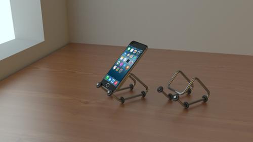 Iphone stand/smartphone stand for the desktop preview image